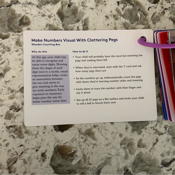 Lovevery Wooden Counting Box - NEW! - Picture 6 of 7